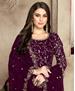 Picture of Pretty Purple Anarkali Salwar Kameez