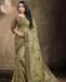 Picture of Beauteous Green Georgette Saree