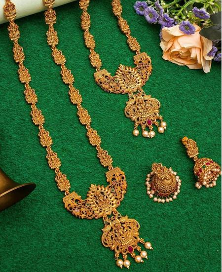 Picture of Exquisite Gold Necklace Set
