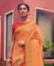Picture of Sightly Orange Casual Saree