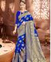Picture of Sublime Royal Blue Casual Saree