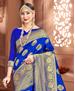 Picture of Sublime Royal Blue Casual Saree
