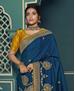 Picture of Charming Blue Silk Saree