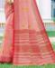 Picture of Well Formed Peach Pink Casual Saree