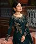 Picture of Sublime Teal Green Straight Cut Salwar Kameez