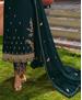 Picture of Sublime Teal Green Straight Cut Salwar Kameez