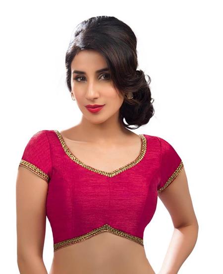 Picture of Good Looking Rose Pink Designer Blouse
