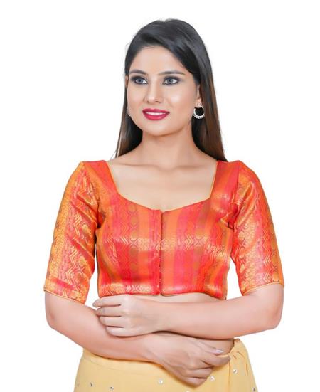 Picture of Comely Red Designer Blouse