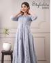 Picture of Well Formed Lightsteelgrey Readymade Gown