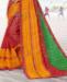 Picture of Charming Red & Green Casual Saree