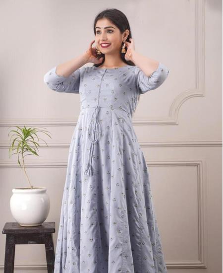 Picture of Nice Grey Readymade Gown