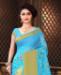 Picture of Appealing Sky Blue Casual Saree