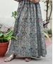 Picture of Grand Sky Blue Readymade Gown