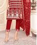 Picture of Admirable Red Straight Cut Salwar Kameez