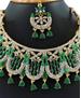 Picture of Fascinating Green Necklace Set