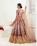 Picture of Sightly Rosy Brown Lehenga Choli