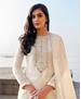 Picture of Alluring Off White Cotton Salwar Kameez