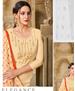 Picture of Charming Cream Straight Cut Salwar Kameez