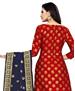 Picture of Gorgeous Red Straight Cut Salwar Kameez