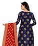 Picture of Classy Blue Straight Cut Salwar Kameez