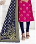 Picture of Lovely Pink Straight Cut Salwar Kameez
