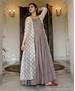 Picture of Resplendent Grey Readymade Gown
