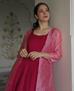 Picture of Alluring Pink Readymade Gown