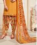 Picture of Lovely Yellow Patiala Salwar Kameez