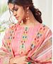 Picture of Exquisite Pink Cotton Salwar Kameez