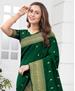 Picture of Splendid Botel Green Casual Saree