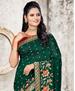 Picture of Nice Botel Green Casual Saree