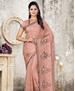 Picture of Beautiful Dusty Pech Casual Saree