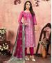 Picture of Bewitching Light Rani Straight Cut Salwar Kameez