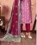 Picture of Bewitching Light Rani Straight Cut Salwar Kameez