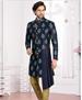 Picture of Lovely Navy Blue Indo Western