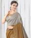 Picture of Delightful Mustred Casual Saree
