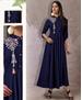 Picture of Taking Nevy Blue Readymade Gown