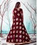 Picture of Elegant Maroon Party Wear Gown