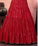 Picture of Enticing Red Party Wear Gown