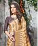 Picture of Comely Fawn Casual Saree