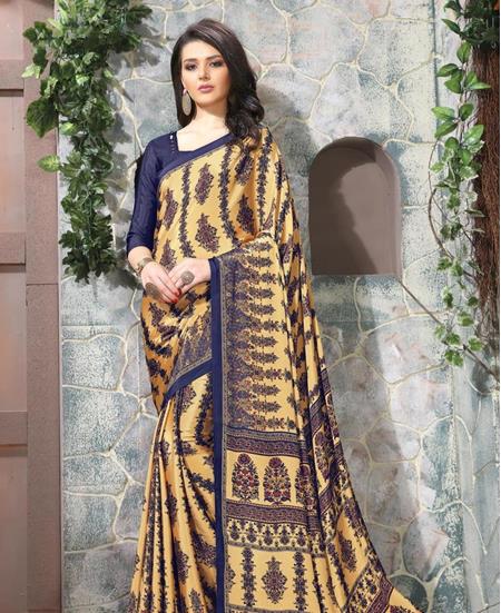 Picture of Radiant Chiku Casual Saree