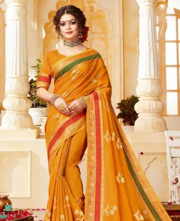 Picture of Ideal Musterd Casual Saree