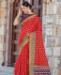 Picture of Superb Red Casual Saree