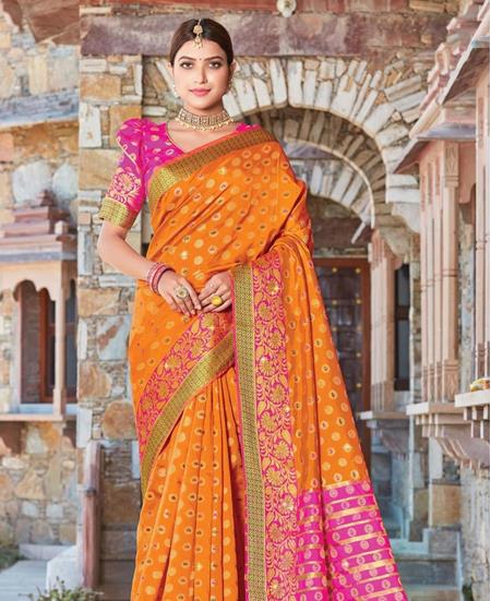 Picture of Stunning Musterd Casual Saree