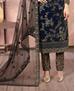 Picture of Shapely Blue Straight Cut Salwar Kameez