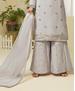Picture of Ideal Grey Straight Cut Salwar Kameez