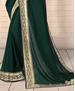 Picture of Radiant Botel Green Casual Saree