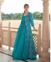 Picture of Lovely Teal Readymade Gown
