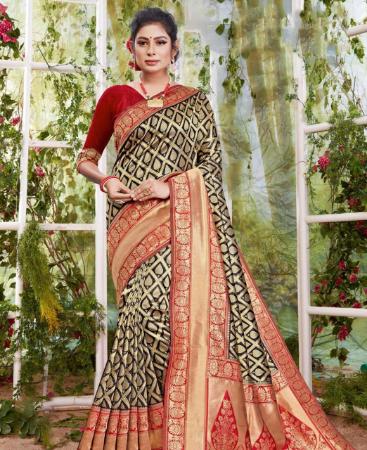 Picture of Nice Black Casual Saree