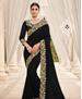 Picture of Appealing Black Georgette Saree